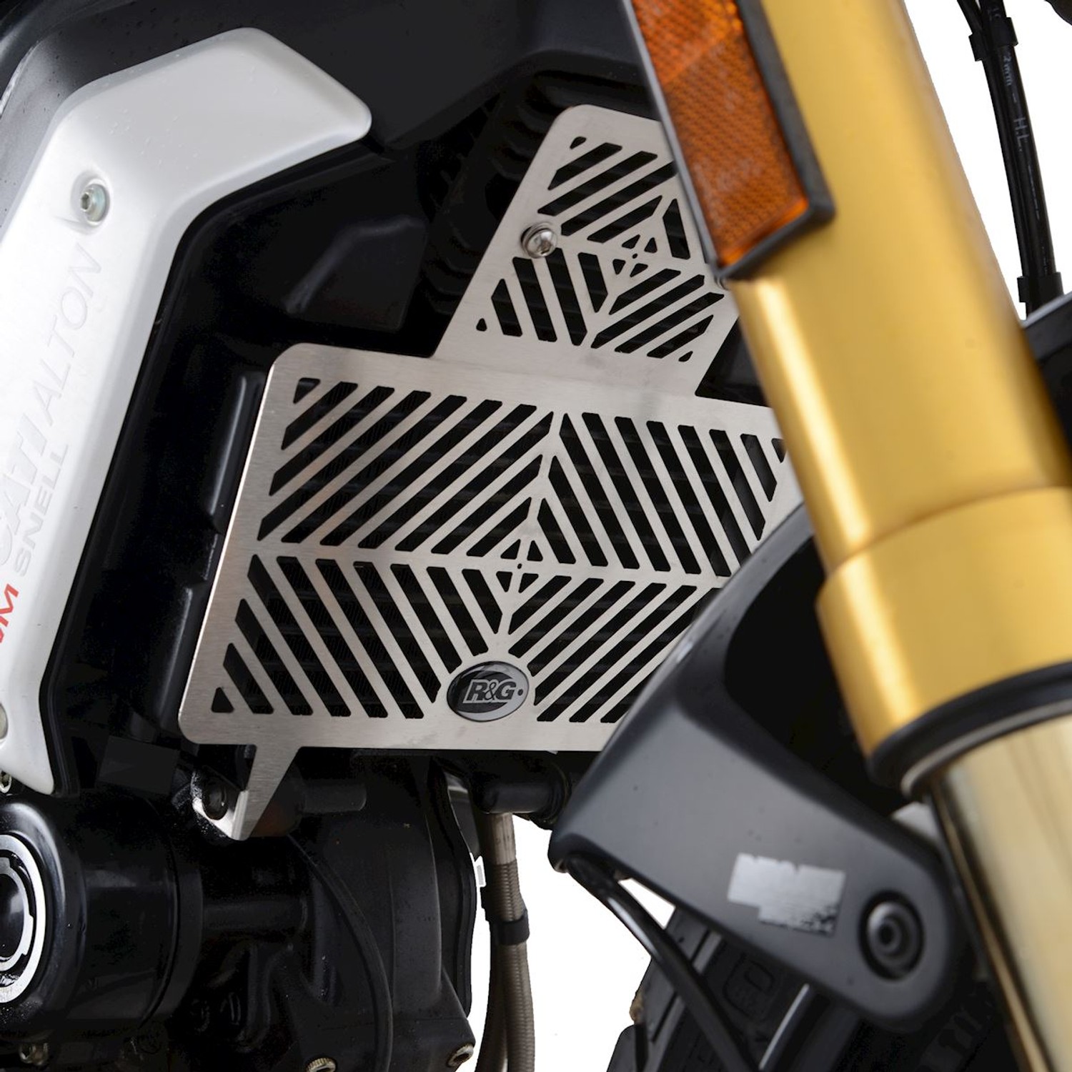 R&G Racing Stainless Steel Radiator Guard for Ducati Scrambler 1100 '18-'22 R&G Racing Stainless Steel Radiator Guard for Ducati Scrambler 1100 '18-'22